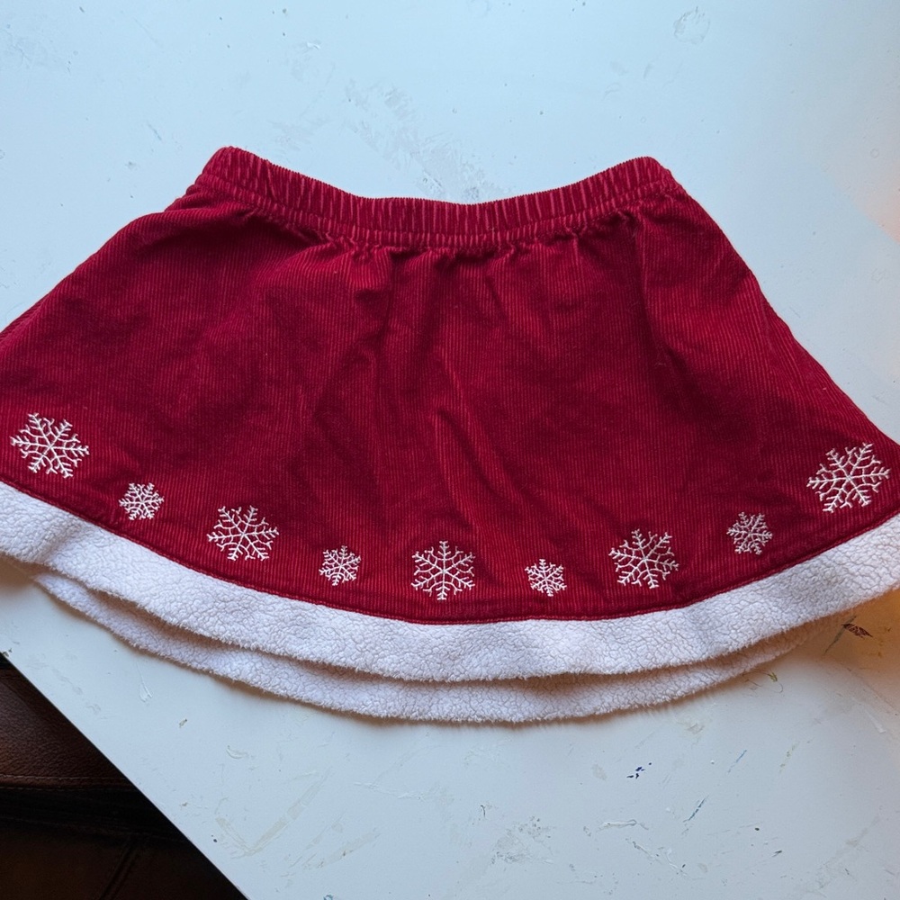 Hanna Andersson Vibrant Red Skirt